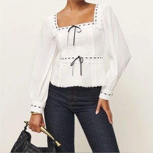 Reformation Haisley Top size 10 NWT